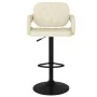 Taburetes de cocina 2 unidades tela crema de , Taburetes de cocina - Ref: Foro24-335619, Precio: 166,38 €, Descuento: %