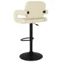 Taburetes de cocina 2 unidades tela crema de , Taburetes de cocina - Ref: Foro24-335619, Precio: 166,38 €, Descuento: %
