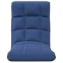Klappbarer Bodenstuhl aus blauem Stoff von , Bodenstühle - Ref: Foro24-336588, Preis: 73,42 €, Rabatt: %