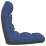 Klappbarer Bodenstuhl aus blauem Stoff von , Bodenstühle - Ref: Foro24-336588, Preis: 73,42 €, Rabatt: %