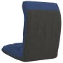 Klappbarer Bodenstuhl aus blauem Stoff von , Bodenstühle - Ref: Foro24-336588, Preis: 73,42 €, Rabatt: %