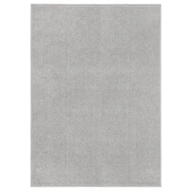 Light gray short pile rug 120x170 cm by , Rugs - Ref: Foro24-340323, Price: 50,38 €, Discount: %