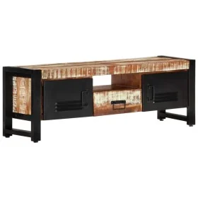 Mueble de TV madera maciza reciclada 120x30x40 cm de , Muebles TV - Ref: Foro24-338223, Precio: 160,37 €, Descuento: %