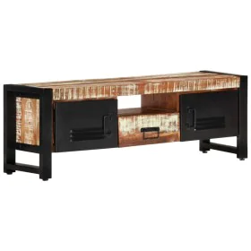 TV-Möbel aus massivem Recyclingholz 120x30x40 cm von , TV-Möbel - Ref: Foro24-338223, Preis: 160,37 €, Rabatt: %