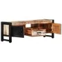 TV-Möbel aus massivem Recyclingholz 120x30x40 cm von , TV-Möbel - Ref: Foro24-338223, Preis: 160,37 €, Rabatt: %
