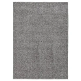Short pile gray rug 140x200 cm by , Rugs - Ref: Foro24-340316, Price: 70,91 €, Discount: %