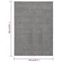 Alfombra de pelo corto gris 140x200 cm de , Alfombras - Ref: Foro24-340316, Precio: 70,80 €, Descuento: %