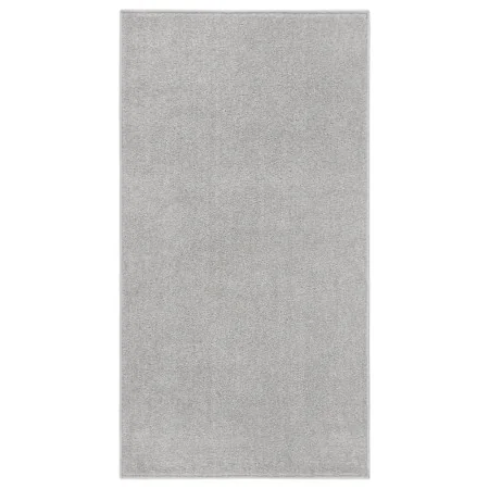 Alfombra de pelo corto gris claro 80x150 cm de , Alfombras - Ref: Foro24-340321, Precio: 34,46 €, Descuento: %