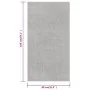 Alfombra de pelo corto gris claro 80x150 cm de , Alfombras - Ref: Foro24-340321, Precio: 34,46 €, Descuento: %