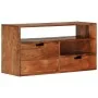 Mueble de TV de madera maciza de acacia 80x30x42 cm de , Muebles TV - Ref: Foro24-340302, Precio: 193,77 €, Descuento: %