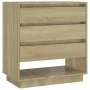 Sonoma oak plywood sideboard 70x41x75 cm by , Sideboards - Ref: Foro24-809551, Price: 70,66 €, Discount: %