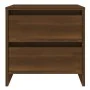 Mesita de noche madera ingeniería marrón roble 45x34,5x44,5 cm de , Mesitas de noche - Ref: Foro24-813042, Precio: 42,92 €, D...