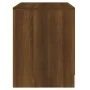 Mesita de noche madera ingeniería marrón roble 45x34,5x44,5 cm de , Mesitas de noche - Ref: Foro24-813042, Precio: 42,92 €, D...