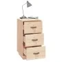 Mesita de noche madera maciza de pino 40x40x75 cm de , Mesitas de noche - Ref: Foro24-818335, Precio: 75,49 €, Descuento: %