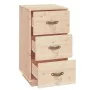 Mesita de noche madera maciza de pino 40x40x75 cm de , Mesitas de noche - Ref: Foro24-818335, Precio: 75,49 €, Descuento: %