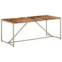Esstisch aus Massivholz 180x90x76 cm von , Küchen- und Esstische - Ref: Foro24-286335, Preis: 206,72 €, Rabatt: %