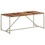 Esstisch aus Massivholz 180x90x76 cm von , Küchen- und Esstische - Ref: Foro24-286335, Preis: 206,72 €, Rabatt: %