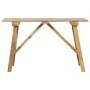 Console table made of mixed recycled wood 130x40x80 cm by , Side tables - Ref: Foro24-283916, Price: 205,48 €, Discount: %