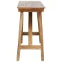 Console table made of mixed recycled wood 130x40x80 cm by , Side tables - Ref: Foro24-283916, Price: 205,48 €, Discount: %