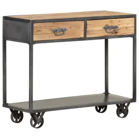 Konsolentisch aus massivem Recyclingholz 90x35x74 cm von , Seitentische - Ref: Foro24-323516, Preis: 207,15 €, Rabatt: %