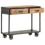 Solid recycled wood console table 90x35x74 cm by , Side tables - Ref: Foro24-323516, Price: 207,15 €, Discount: %