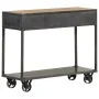 Solid recycled wood console table 90x35x74 cm by , Side tables - Ref: Foro24-323516, Price: 207,15 €, Discount: %