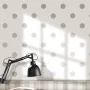 Urban Friends & Coffee Wallpaper with white and gray dots by , Painted paper - Ref: Foro24-425315, Price: 18,37 €, Discount: %