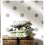 Urban Friends & Coffee Wallpaper with white and gray dots by , Painted paper - Ref: Foro24-425315, Price: 18,37 €, Discount: %