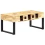 Cassette style coffee table solid mango wood 100x52x45 cm by , Coffee table - Ref: Foro24-282764, Price: 221,43 €, Discount: %
