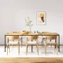 Solid mango wood dining table 240 cm by , Kitchen and dining tables - Ref: Foro24-243992, Price: 502,02 €, Discount: %