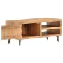 Mesa de centro de madera maciza de acacia 90x45x40cm de , Mesas de centro - Ref: Foro24-286548, Precio: 267,23 €, Descuento: %