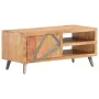 Mesa de centro de madera maciza de acacia 90x45x40cm de , Mesas de centro - Ref: Foro24-286548, Precio: 267,23 €, Descuento: %