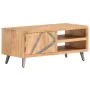 Mesa de centro de madera maciza de acacia 90x45x40cm de , Mesas de centro - Ref: Foro24-286548, Precio: 267,23 €, Descuento: %