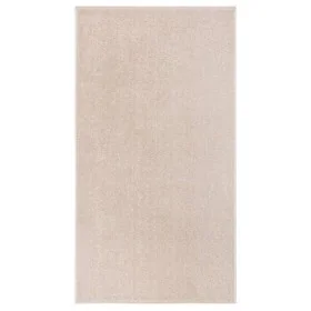 Dark beige short pile rug 80x150 cm by , Rugs - Ref: Foro24-340337, Price: 30,70 €, Discount: %