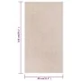 Dark beige short pile rug 80x150 cm by , Rugs - Ref: Foro24-340337, Price: 30,70 €, Discount: %