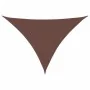 Brown Oxford fabric triangular sail awning 5x7x7 m by , Umbrellas - Ref: Foro24-135842, Price: 48,90 €, Discount: %