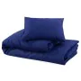 Bettbezug-Set aus blauer Baumwolle 240x220 cm von , Bettbezüge - Ref: Foro24-136144, Preis: 30,29 €, Rabatt: %