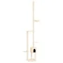Árbol rascador para gatos de suelo a techo crema 258,5-284,5 cm de , Mobiliario para gatos - Ref: Foro24-171717, Precio: 81,5...