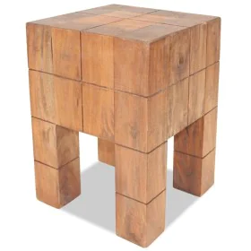 Hocker aus massivem Mahagoniholz von , Klapphocker und Stühle - Ref: Foro24-244502, Preis: 68,55 €, Rabatt: %