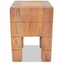 Solid mahogany wood stool by , Folding stools and chairs - Ref: Foro24-244502, Price: 68,55 €, Discount: %