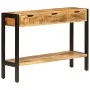 Sideboard with 3 drawers solid mango wood 110x35x75 cm by , Sideboards - Ref: Foro24-247406, Price: 187,19 €, Discount: %