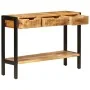 Sideboard with 3 drawers solid mango wood 110x35x75 cm by , Sideboards - Ref: Foro24-247406, Price: 187,19 €, Discount: %