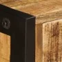 Aparador con 3 cajones madera maciza de mango 110x35x75 cm de , Aparadores - Ref: Foro24-247406, Precio: 187,19 €, Descuento: %