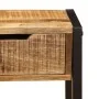 Sideboard with 3 drawers solid mango wood 110x35x75 cm by , Sideboards - Ref: Foro24-247406, Price: 187,19 €, Discount: %