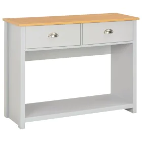 Mesa consola gris 97x35x76 cm de , Mesas auxiliares - Ref: Foro24-283741, Precio: 63,04 €, Descuento: %