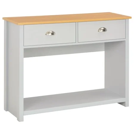 Gray console table 97x35x76 cm by , Side tables - Ref: Foro24-283741, Price: 62,68 €, Discount: %