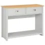 Gray console table 97x35x76 cm by , Side tables - Ref: Foro24-283741, Price: 62,68 €, Discount: %