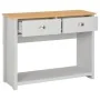 Gray console table 97x35x76 cm by , Side tables - Ref: Foro24-283741, Price: 62,68 €, Discount: %