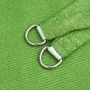 Light green HDPE sail awning 160 g/m² 5x7x7 m by , Umbrellas - Ref: Foro24-311319, Price: 46,57 €, Discount: %