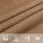 Toldo de vela HDPE gris taupe 160 g/m² 2,5x2,5x3,5 m de , Sombrillas - Ref: Foro24-311416, Precio: 17,96 €, Descuento: %